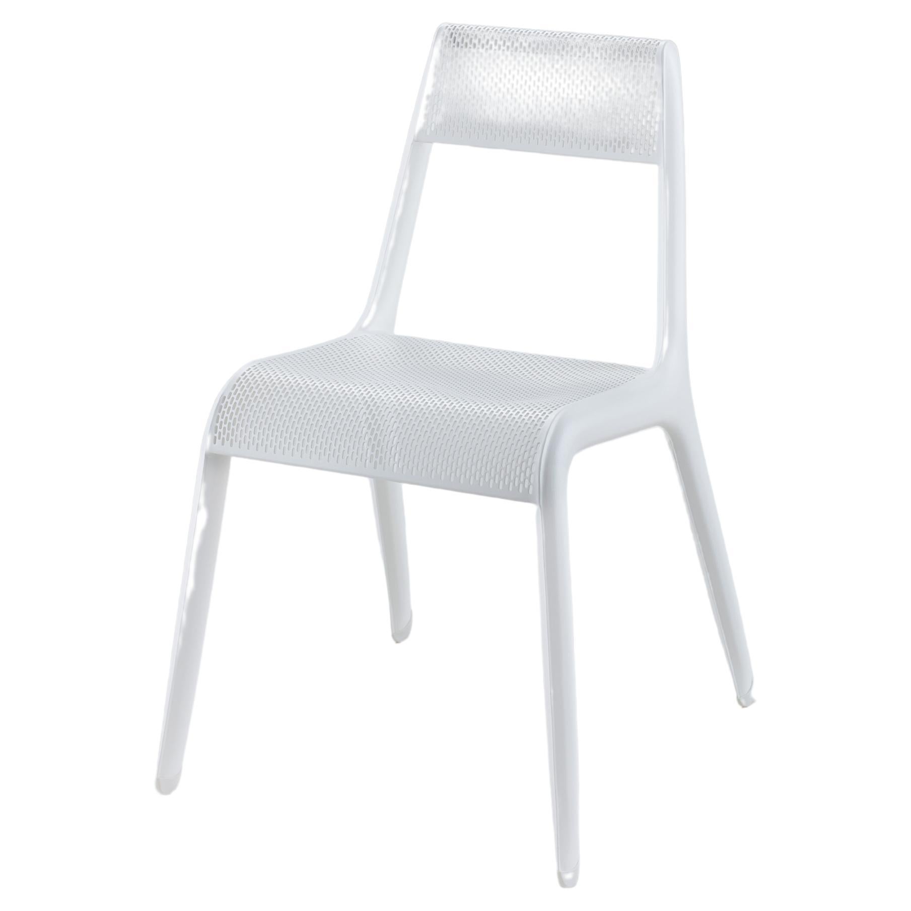 White Matt Leggera Chair by Zieta