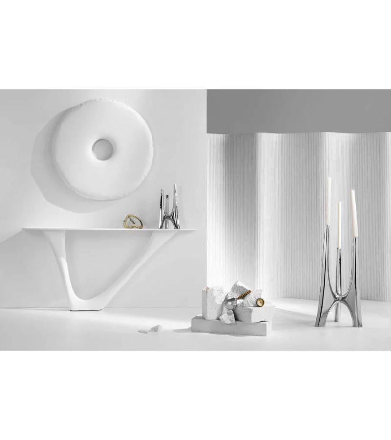 Miroir mural Rondo 150 blanc mat par Zieta Neuf - En vente à Geneve, CH