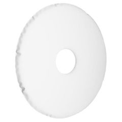 Specchio da parete bianco opaco Rondo 75 di Zieta