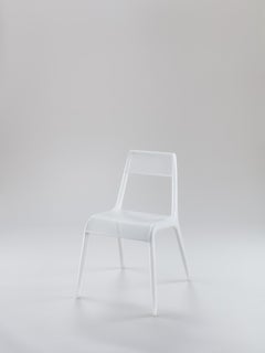 Chaise Ultraleggera blanche et mate de Zieta