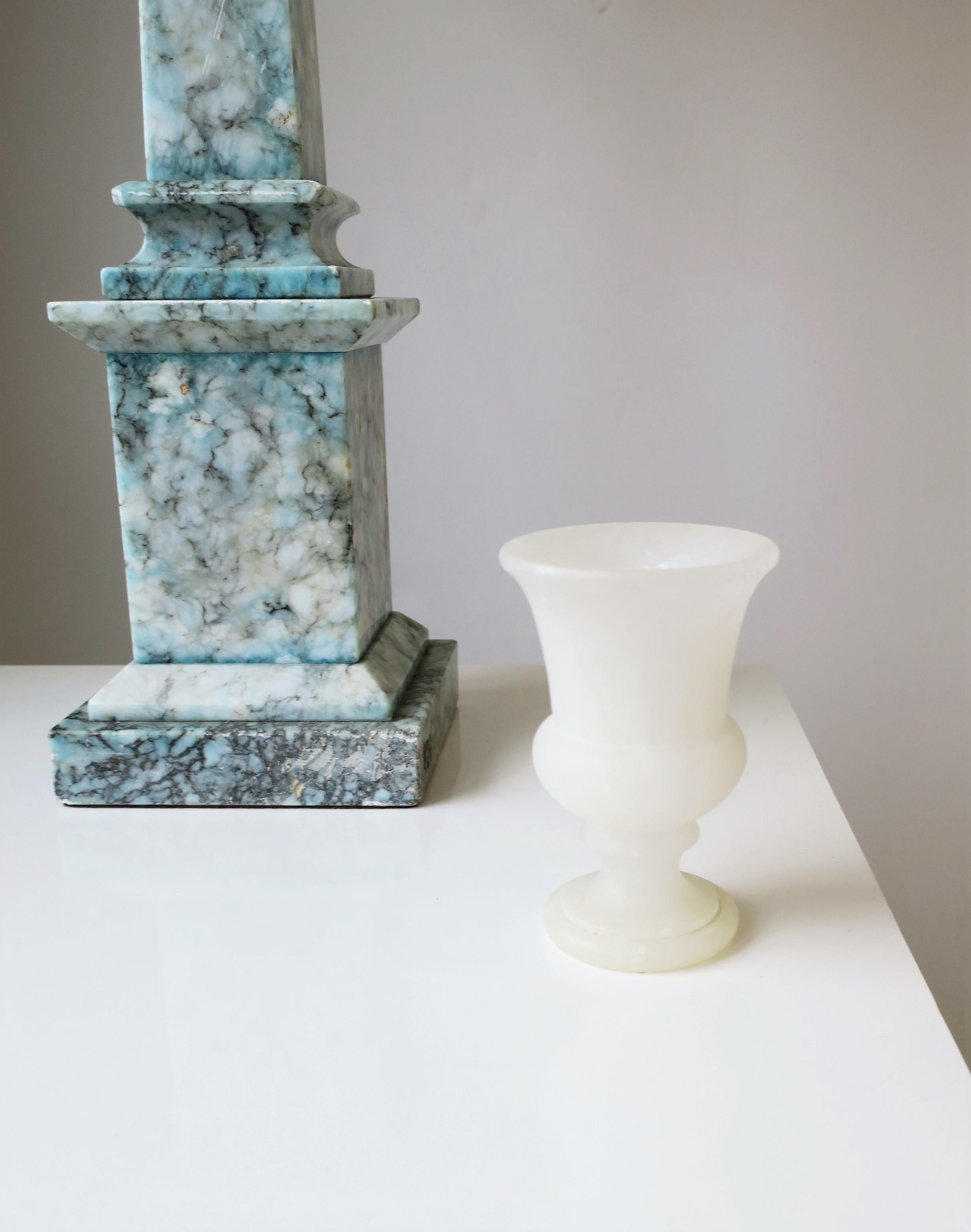 small marble urn