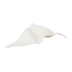 Handmade Decorative Piece Matte White Porcelain Paloma