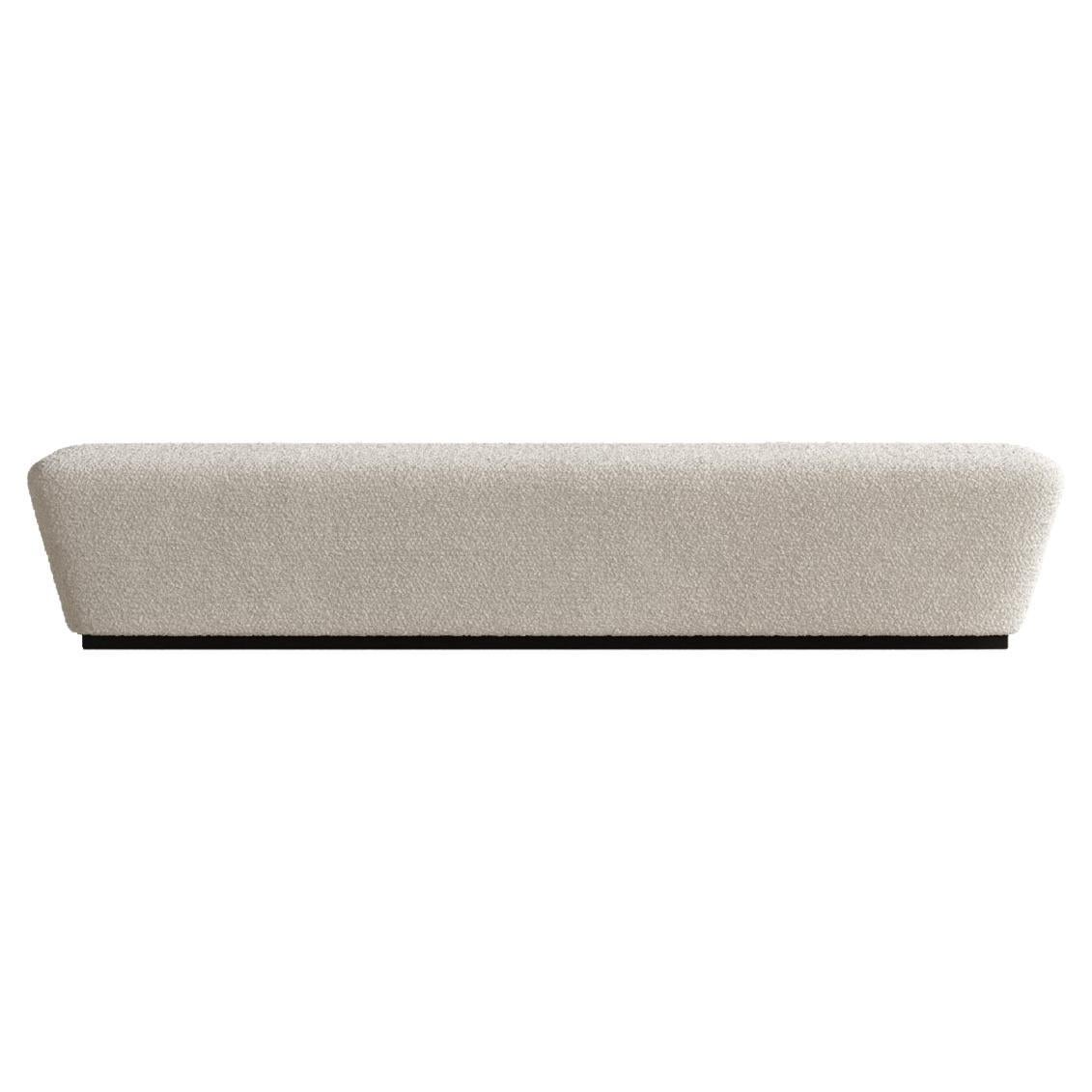 White Memory Bench by Plyus Design For Sale