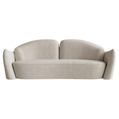White Memory Sofa by Plyus Furniture