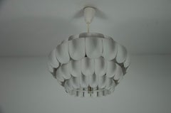 Weißmetall-Hängelampe von Thorsten Orrling für Temde, 1960er Jahre