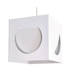 White metal pendant lamp by Shogo Suzuki for Orno, Finland 1960's