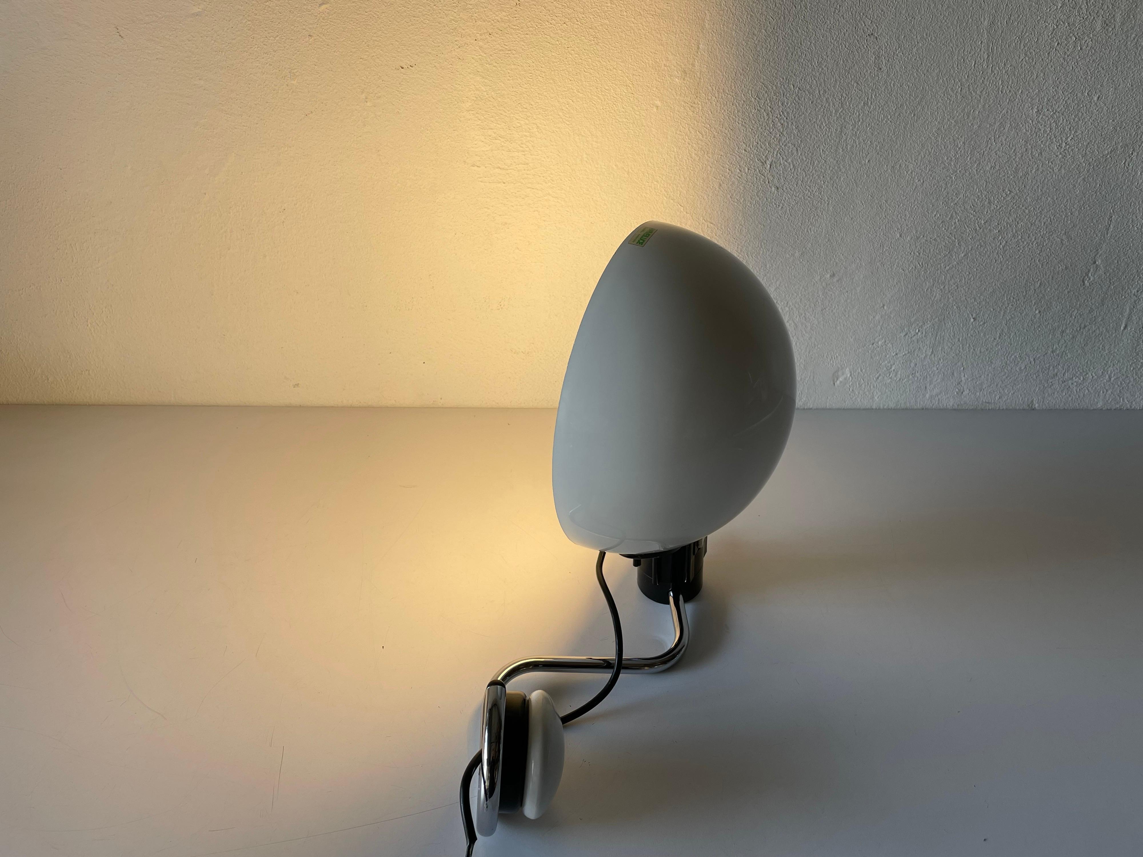 White Metal Wall Lamp by iGuzzini for Harveiluce, 1970s, Italy For Sale 4