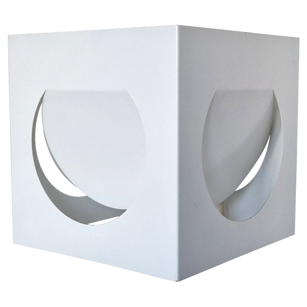 White metal wall sconce by Shogo Suzuki for Orno, Finland 1960's