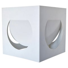 White metal wall sconce by Shogo Suzuki for Orno, Finland 1960's