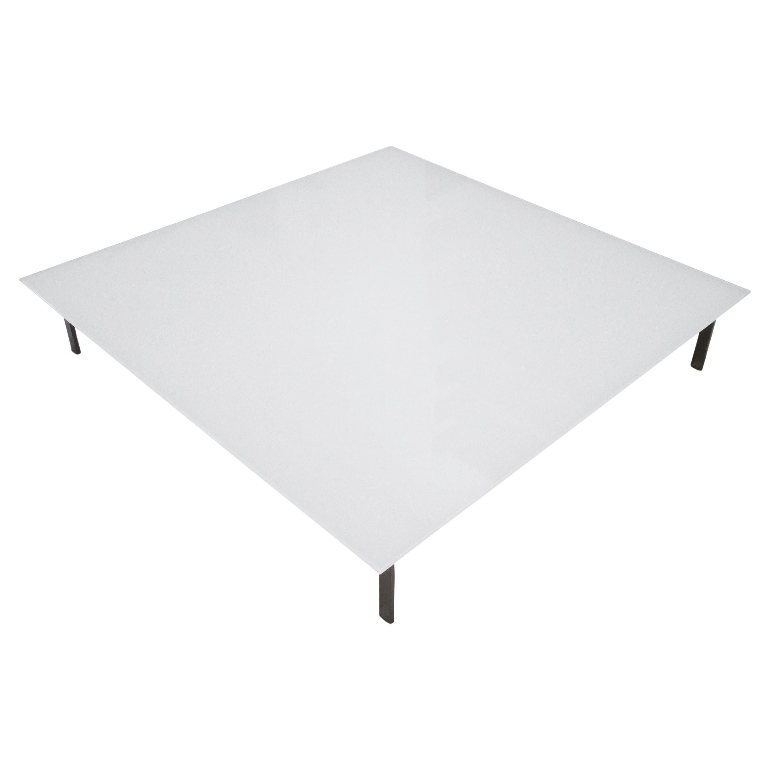 White Metro 2 Cocktail Table by Piero Lissoni for Living Divani For Sale
