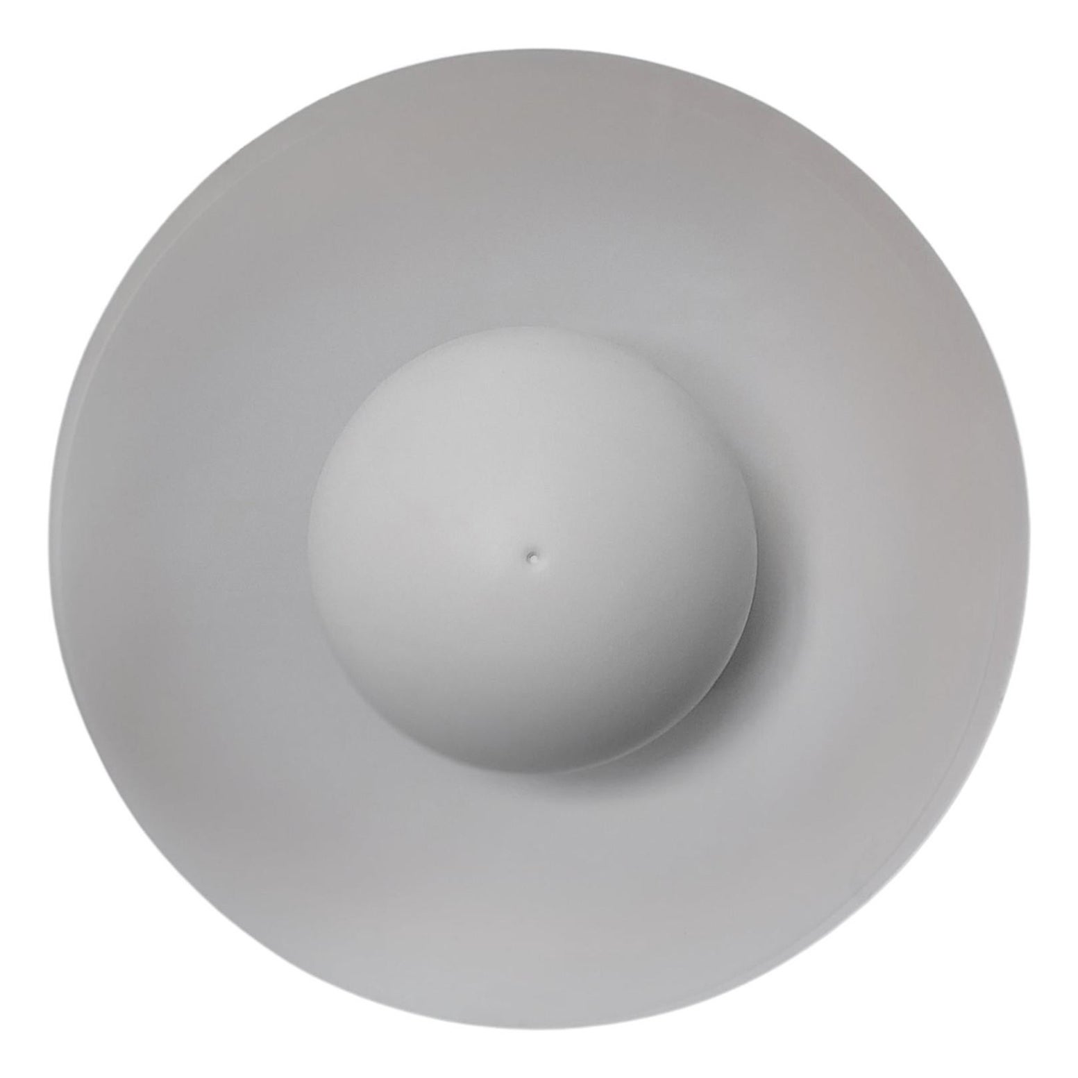 White Metropolis Sculptural Brass and Glass Wall Sconce by Jan Garncarek