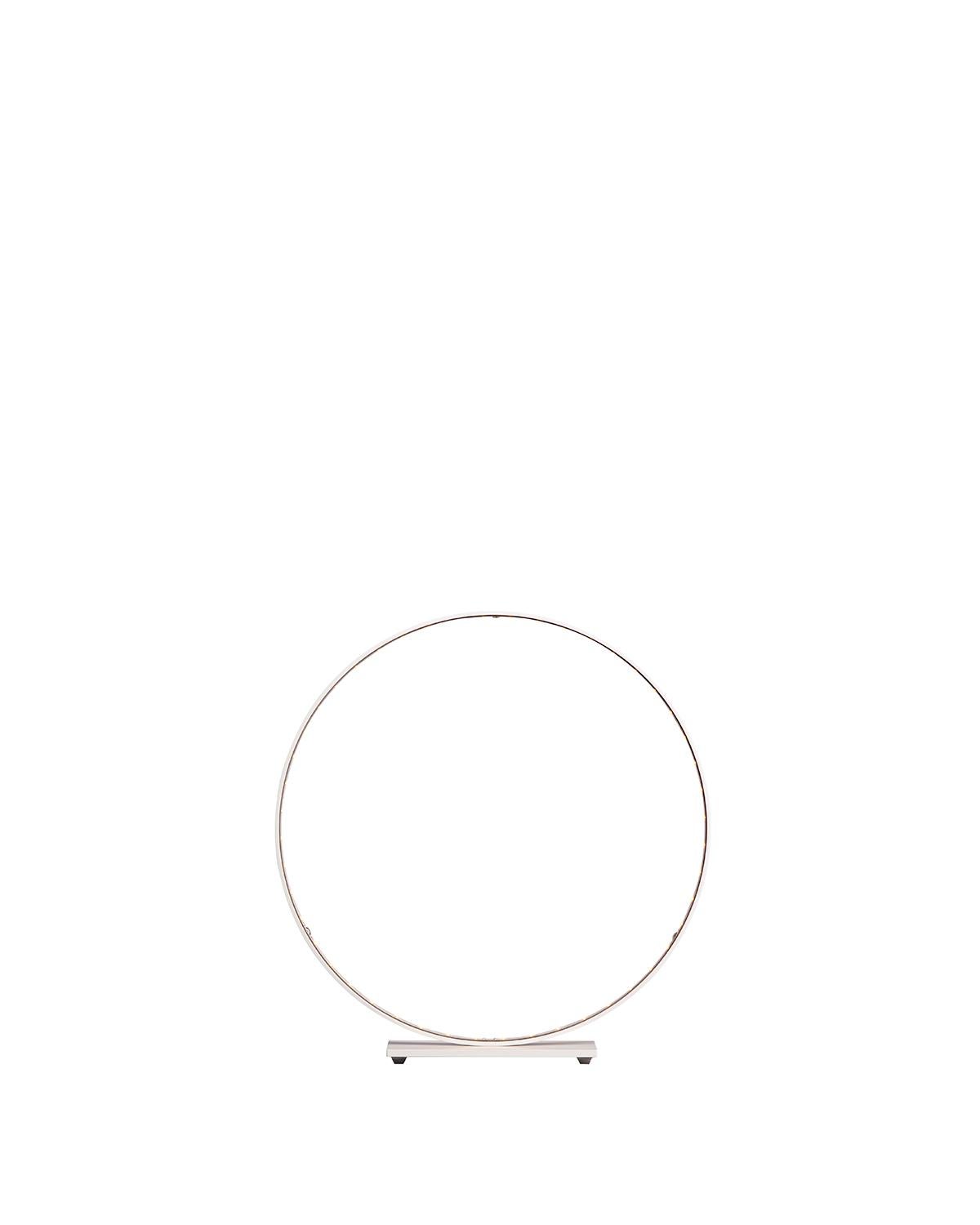 Post-Modern White Micro Table Lamp by Le Deun Luminaires For Sale