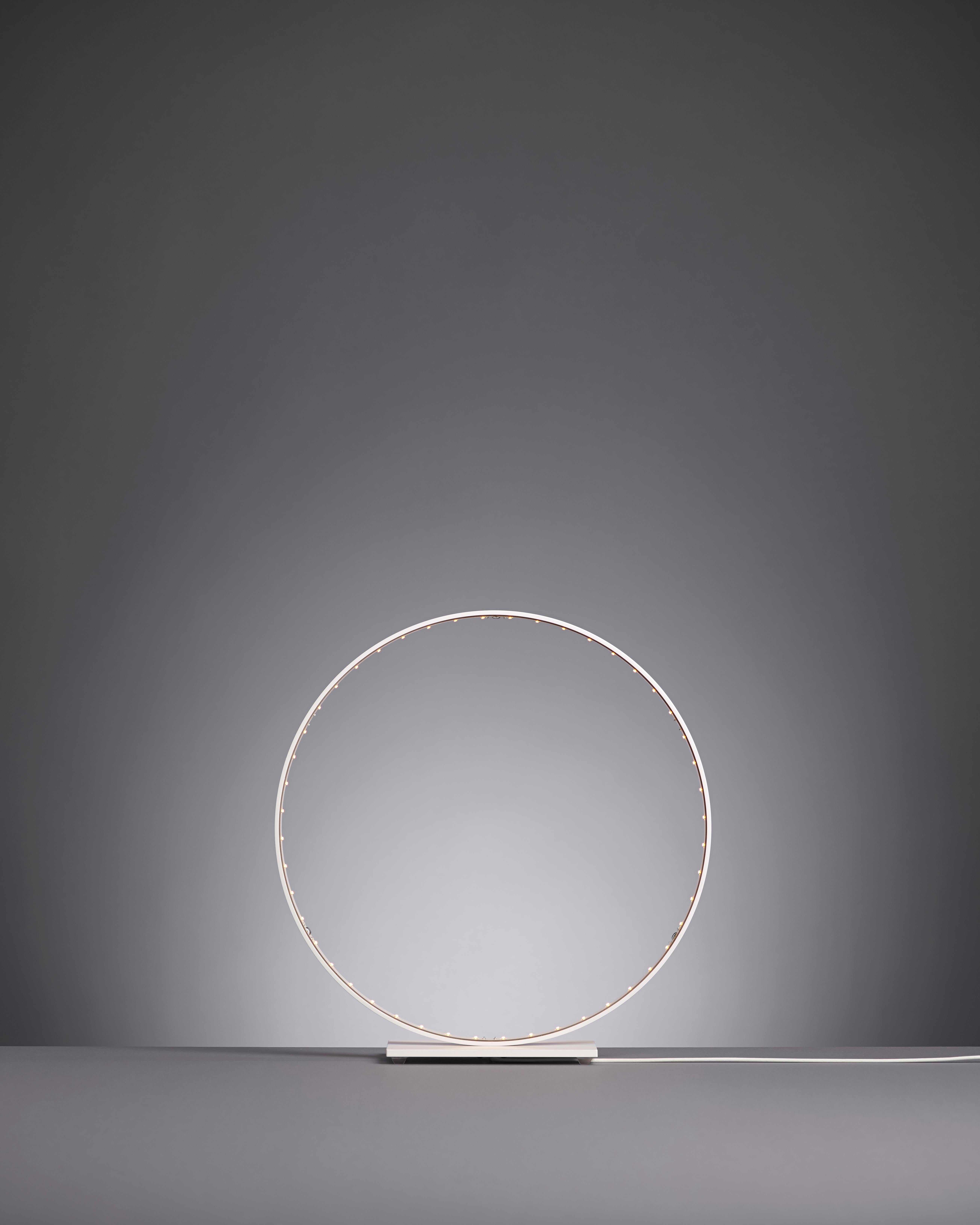 White Micro Table Lamp by Le Deun Luminaires In New Condition For Sale In Geneve, CH