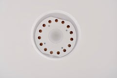White Mid-Century Modern Pendant Model "Ufo" by Uno and Östen Kristiansson