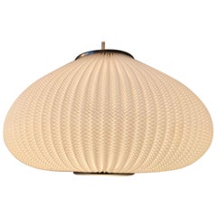 White Midcentury Ceiling Lamp by Svend Aage Holm-Sørensen, Denmark, 1950s