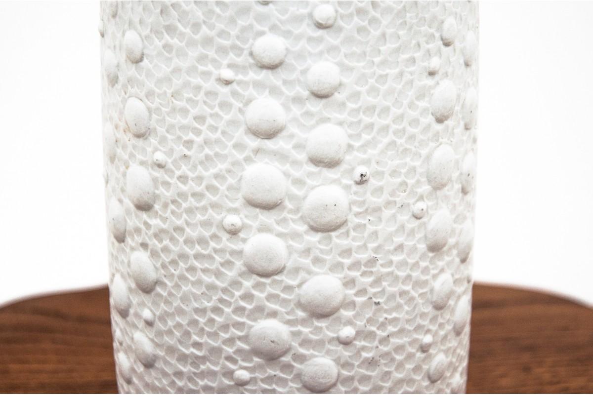 Mid-Century Modern White Midcentury Porcelain Vase, Germany, Royal Porzellan KPM