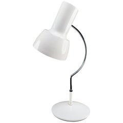 White Midcentury Table Lamp Napako, Designed by Josef Hurka, 1960s