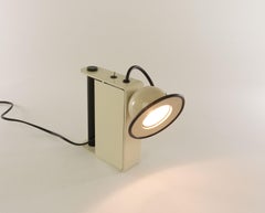 White Minibox Table Lamp by Gae Aulenti & Piero Castiglioni for Stilnovo, 1980s