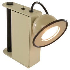 White Minibox Table Lamp by Gae Aulenti & Piero Castiglioni for Stilnovo, 1980s