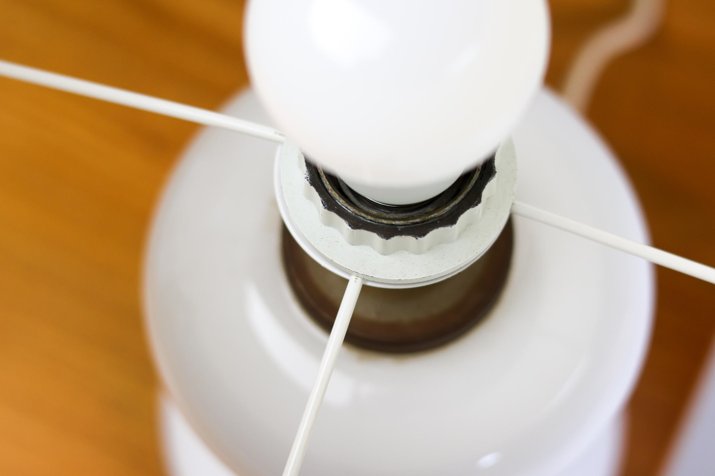 Lampes de table ML1 blanches d'Ingo Maurer pour M-Design en vente 2