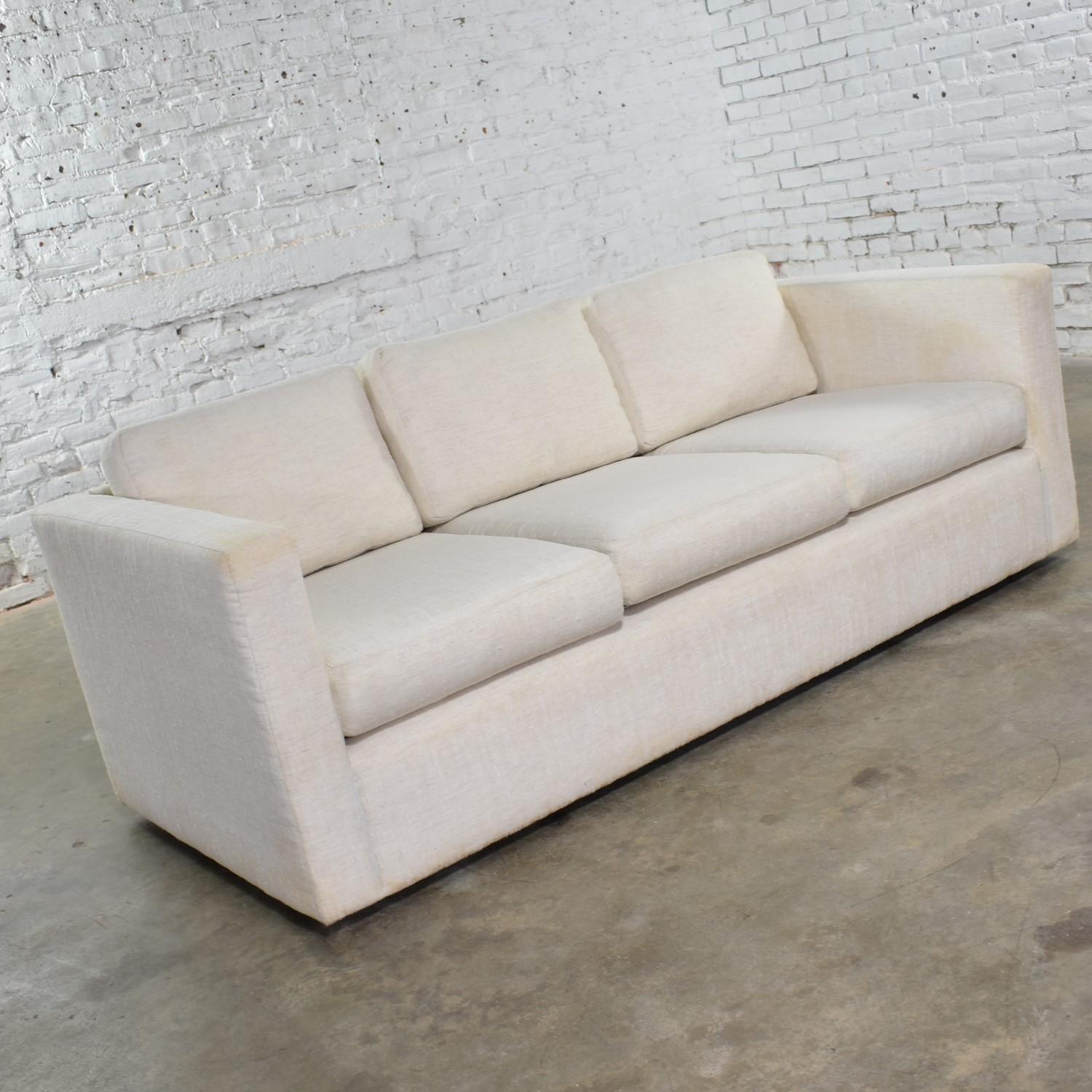 white tuxedo sofa