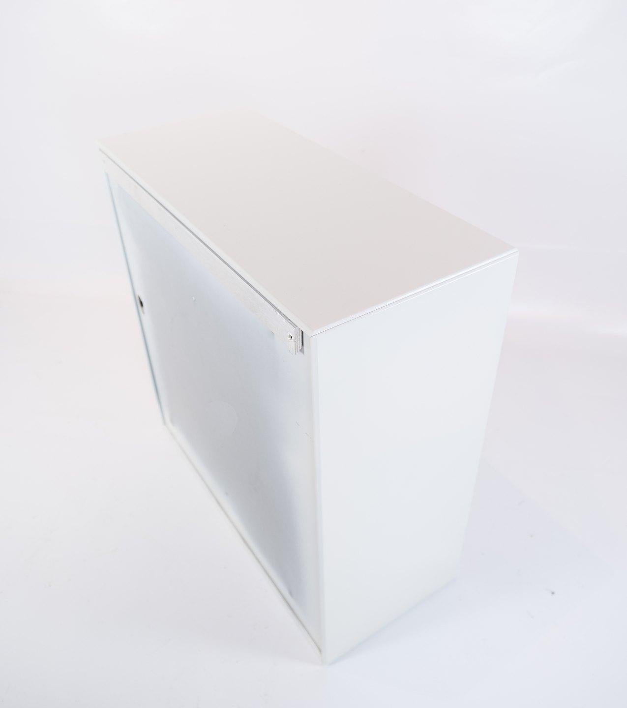 White Montana Module with Cabinet and 6 Shelves, Designed by Peter J. Lassen In Good Condition In Lejre, DK