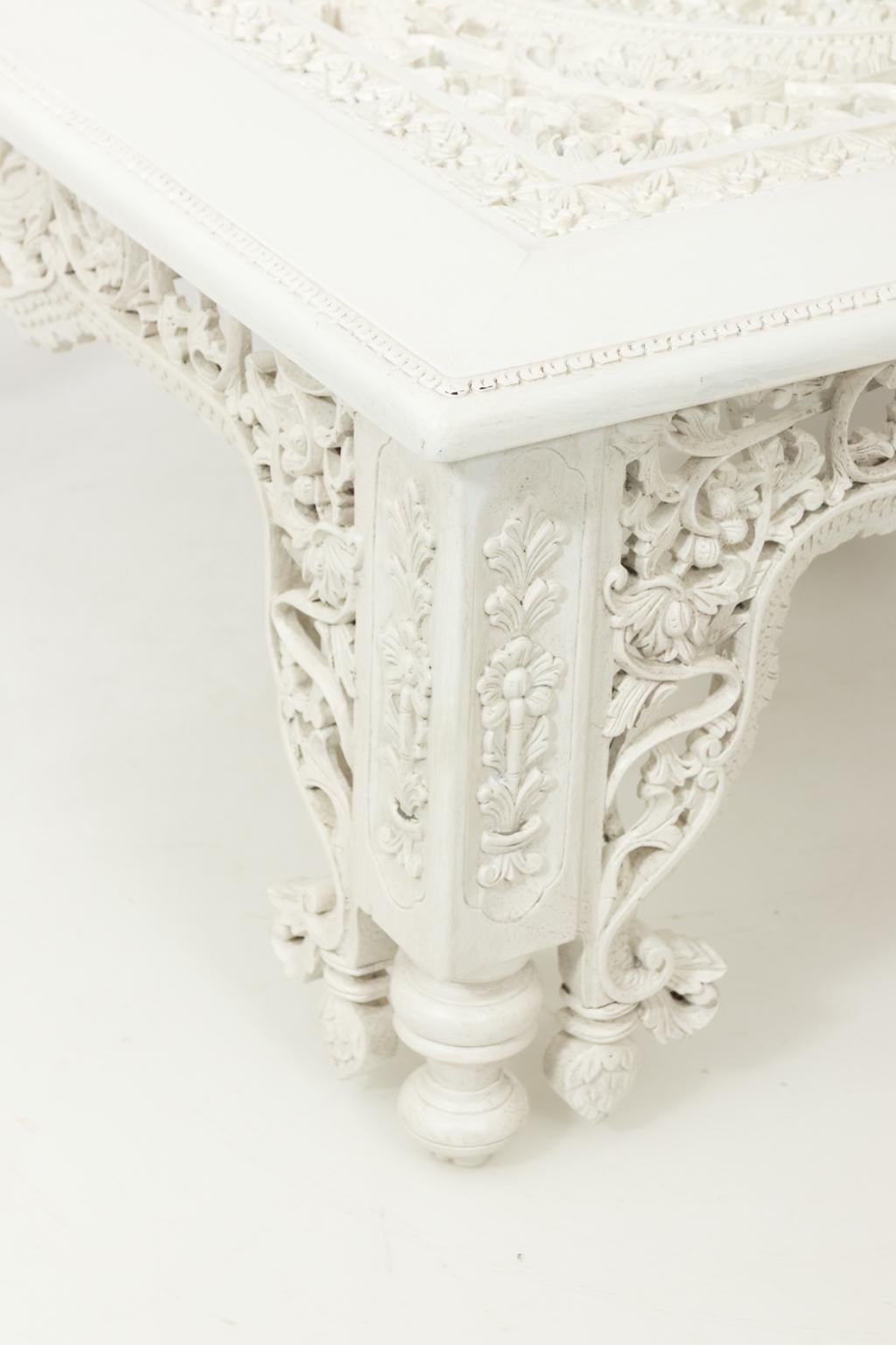 White Moroccan Coffee Table 2