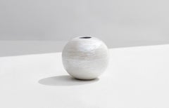 Nácar blanco  Florero de madera_Objeto Jarrón 01