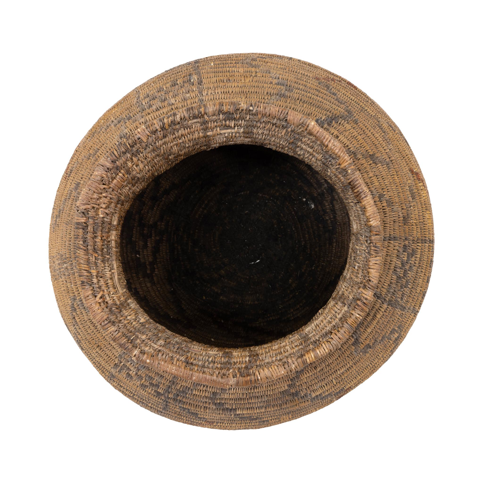 Cesta de olla apache de las Montañas Blancas nativo estadounidense en venta