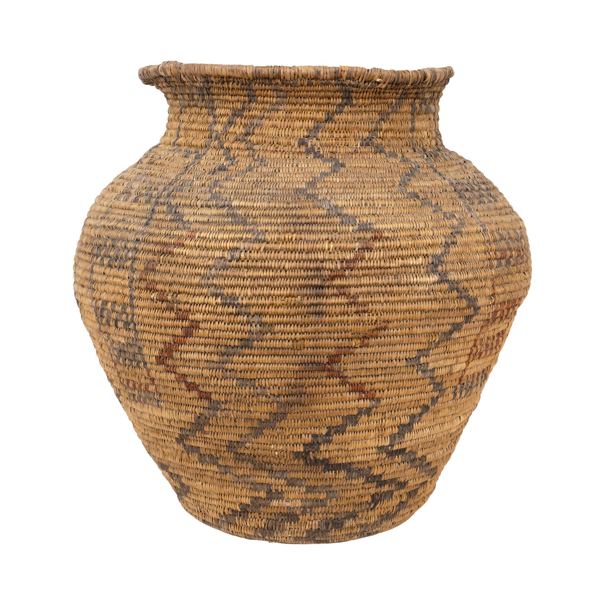 Cesta de olla apache de las Montañas Blancas Estadounidense en venta