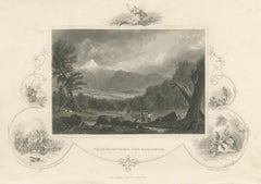 Montagne Bianche, New Hampshire, il generale Stark a Bennington, intorno al 1850