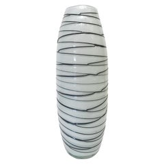 White Murano Vase
