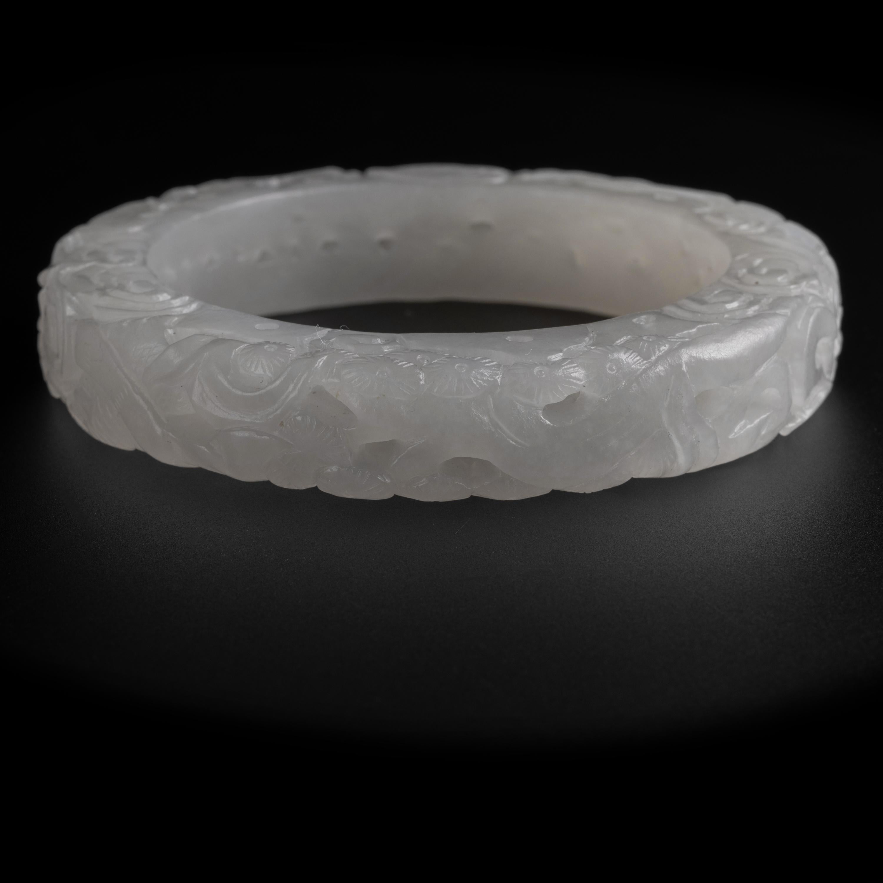 mutton fat jade bangle