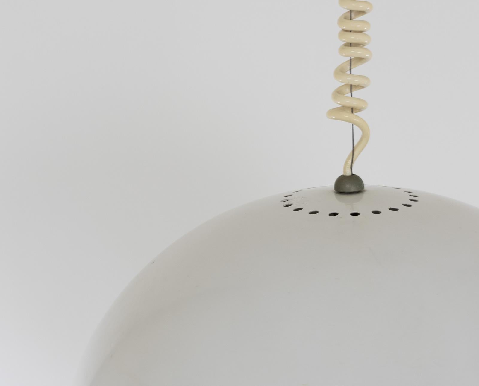 Pendentif Nictea blanc par Afra & Tobia Scarpa pour Flos, 1960s en vente 4
