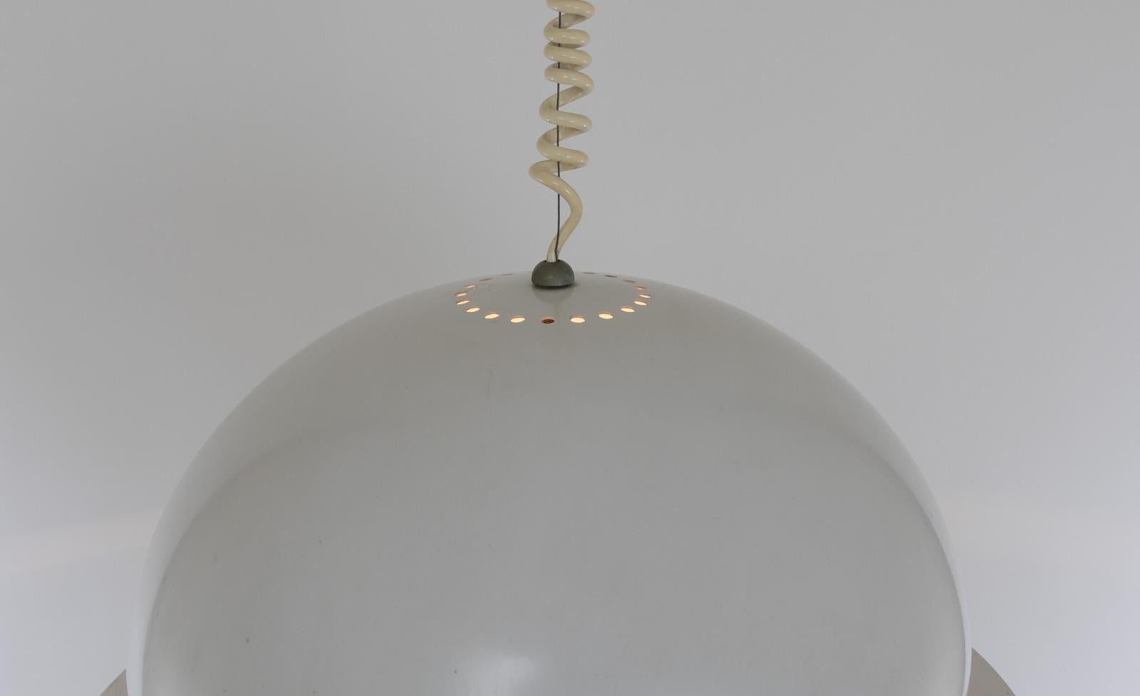 Pendentif Nictea blanc par Afra & Tobia Scarpa pour Flos, 1960s en vente 1