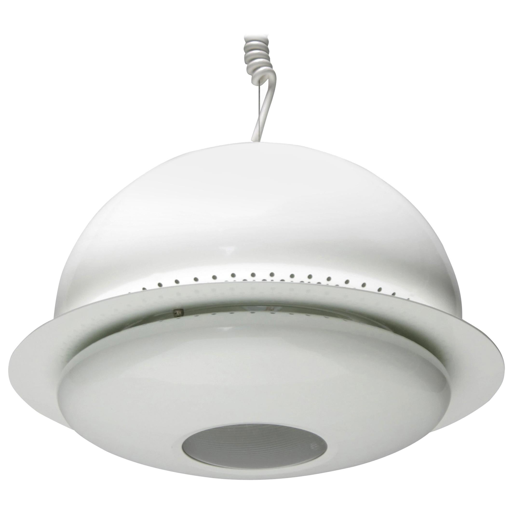 White Nictea Pendant by Afra and Tobia Scarpa