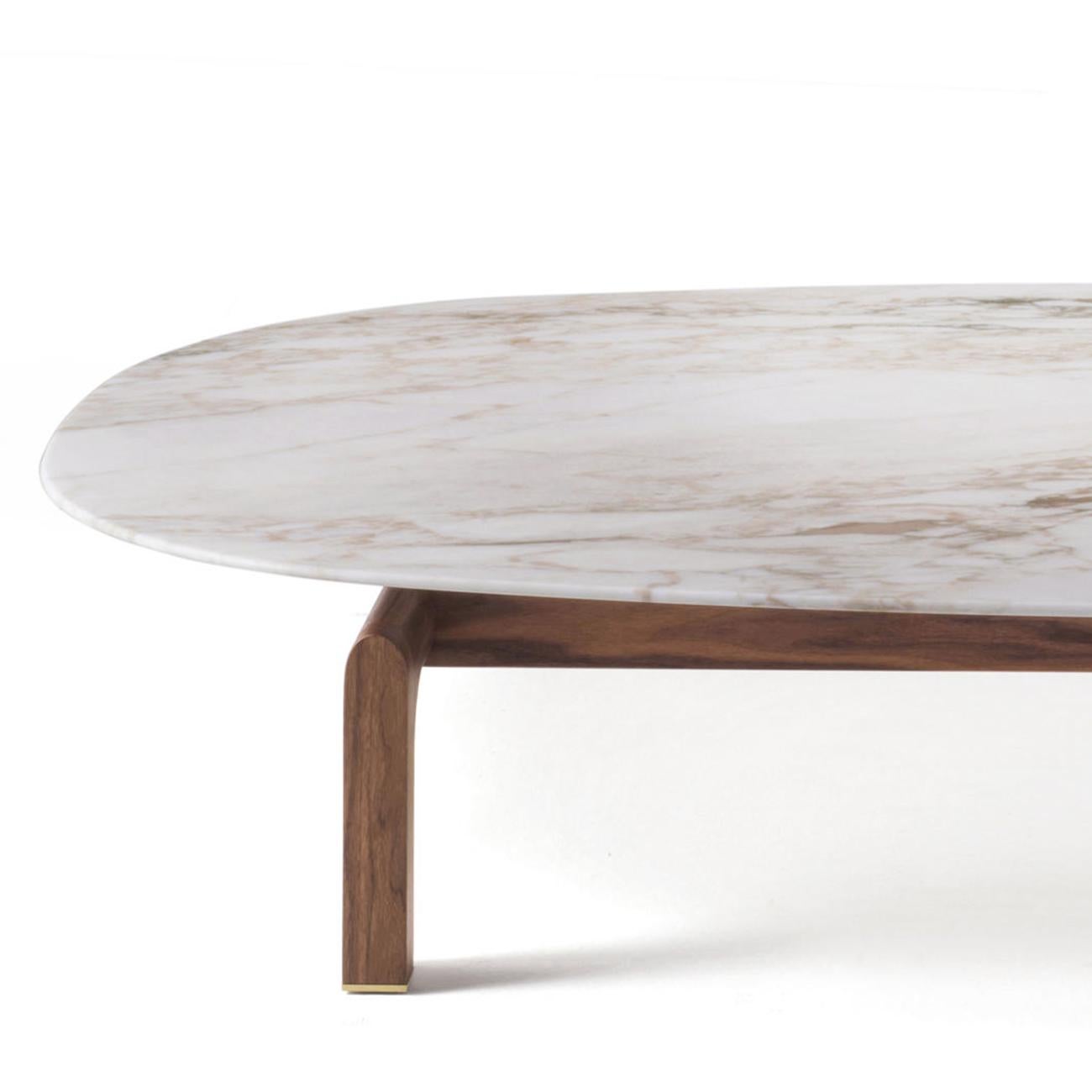 Italian White Night Coffee Table For Sale