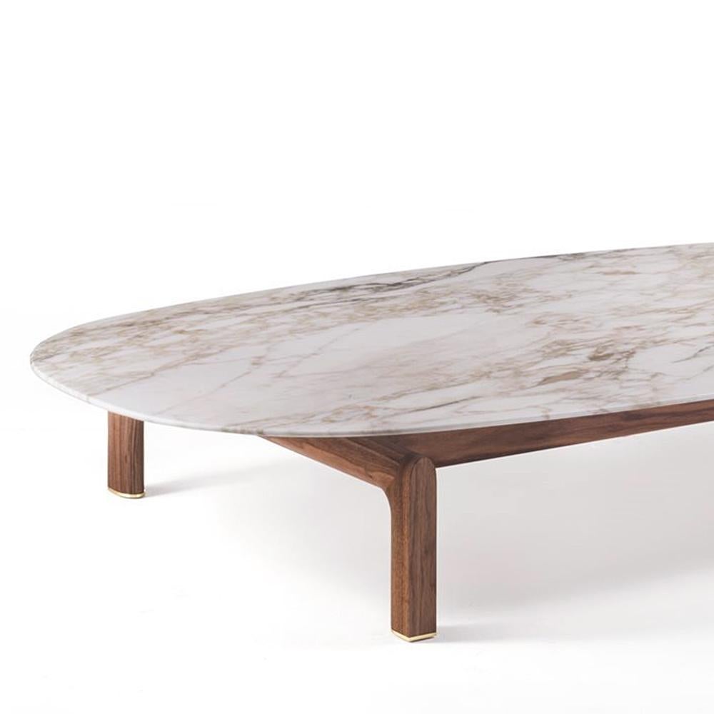 Hand-Crafted White Night Coffee Table For Sale