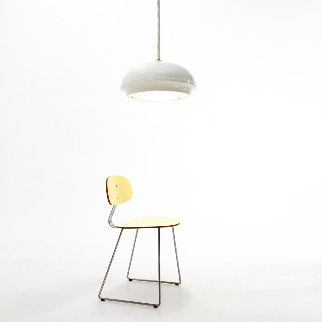 White 'Nigritella' Pendant Lamp by Tobia Scarpa for Flos, 1960s For Sale 6