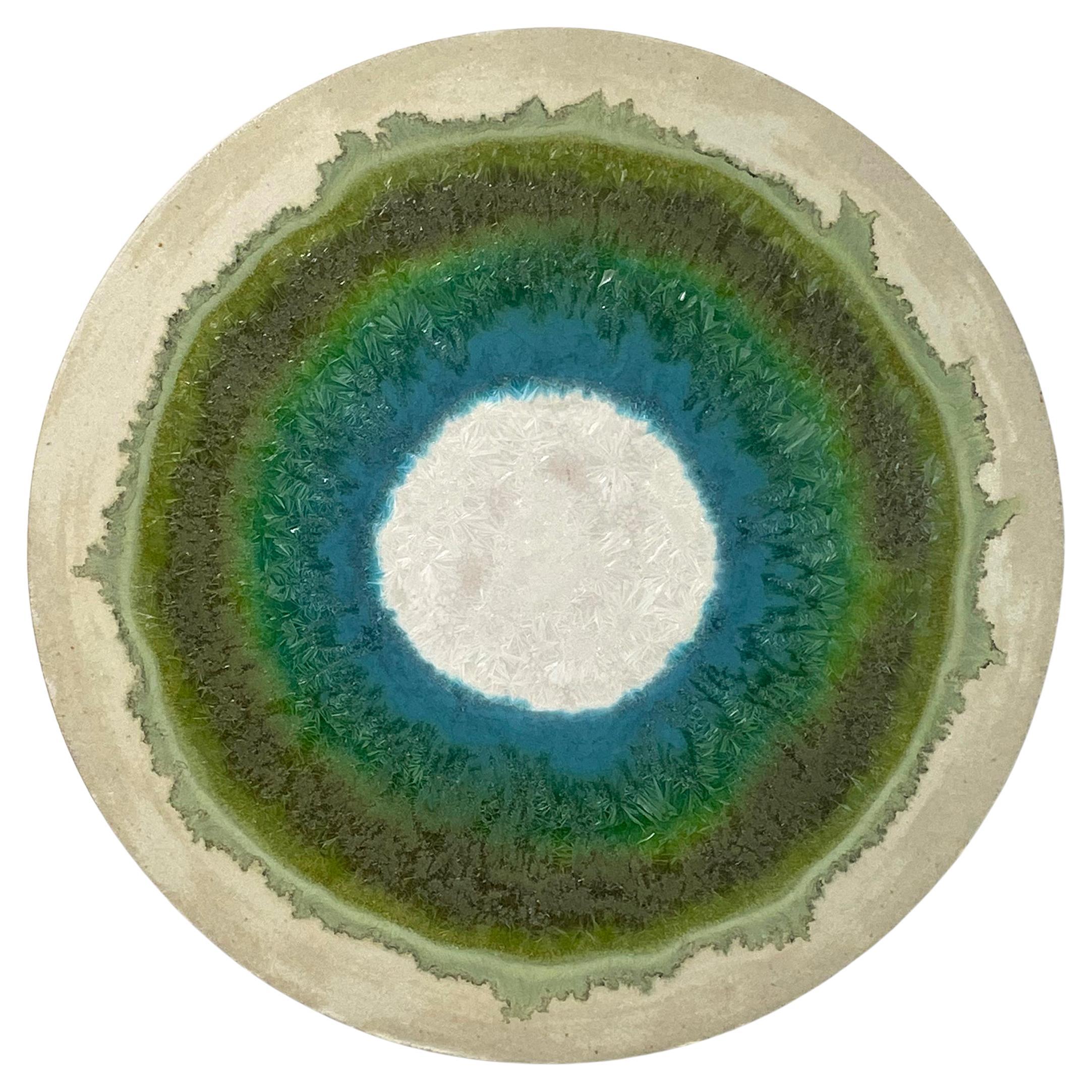 White Noise, Ceramic wall art by William Edwards For Sale