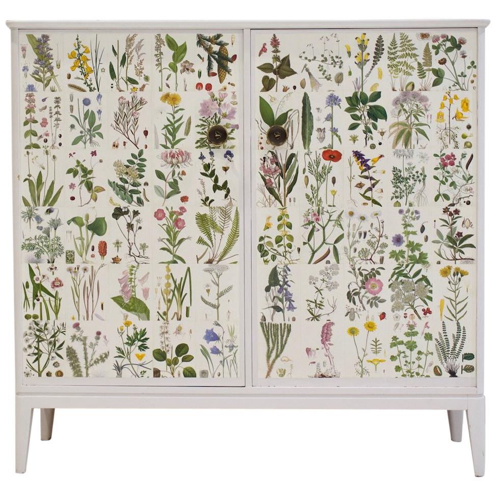 White Nordens Flora Cabinet