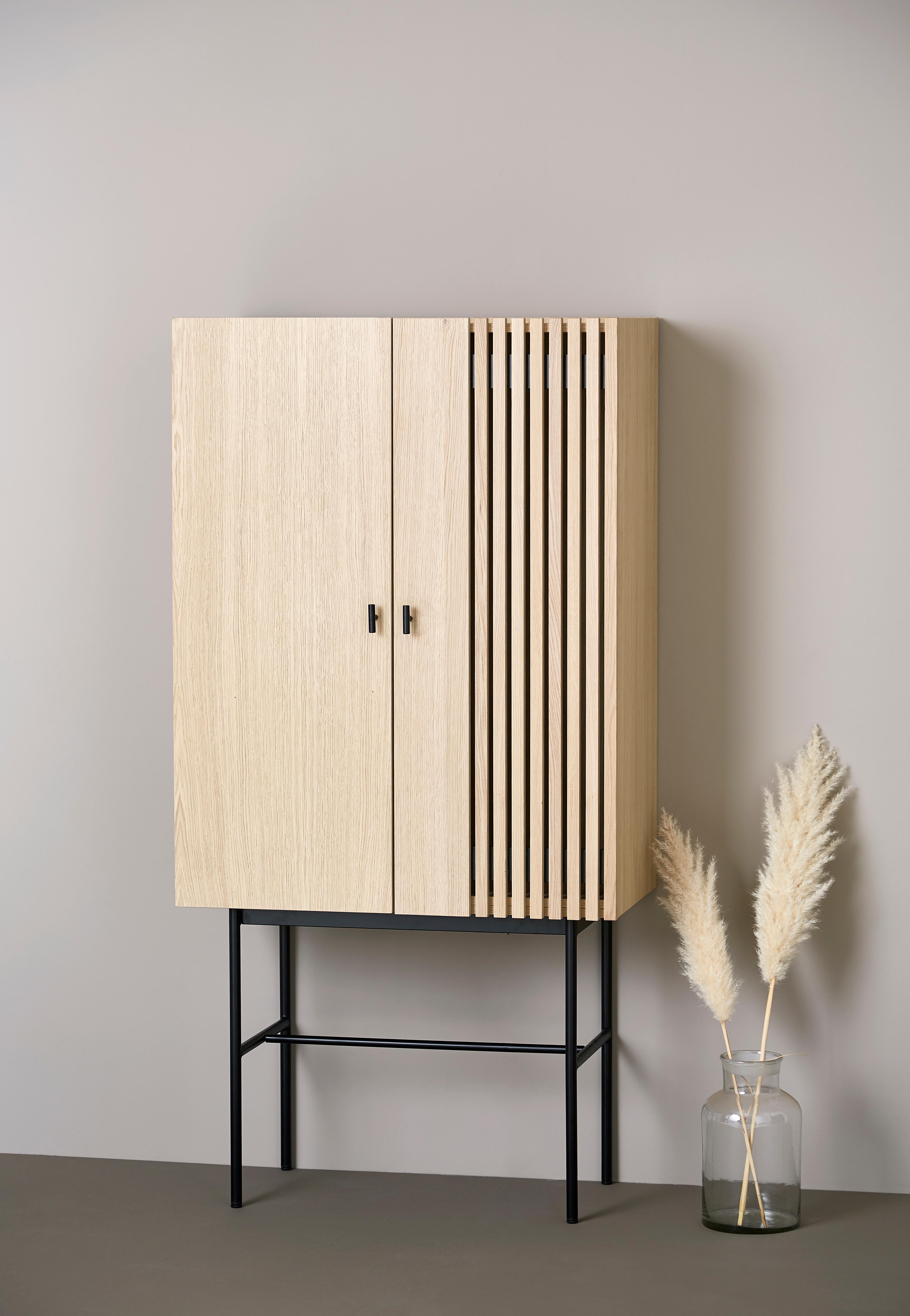 White Oak Array Highboard 80 by Says Who For Sale 1