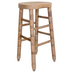 Panoplie White Oak Bar Stool