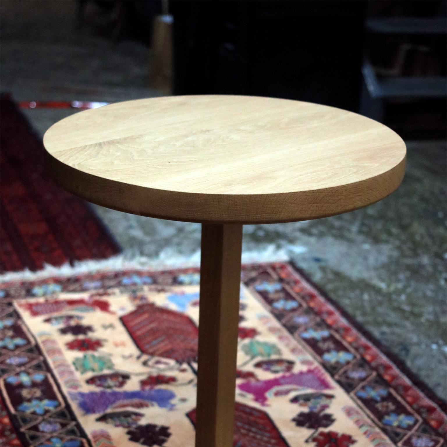 Canadian White Oak Bistro Table For Sale