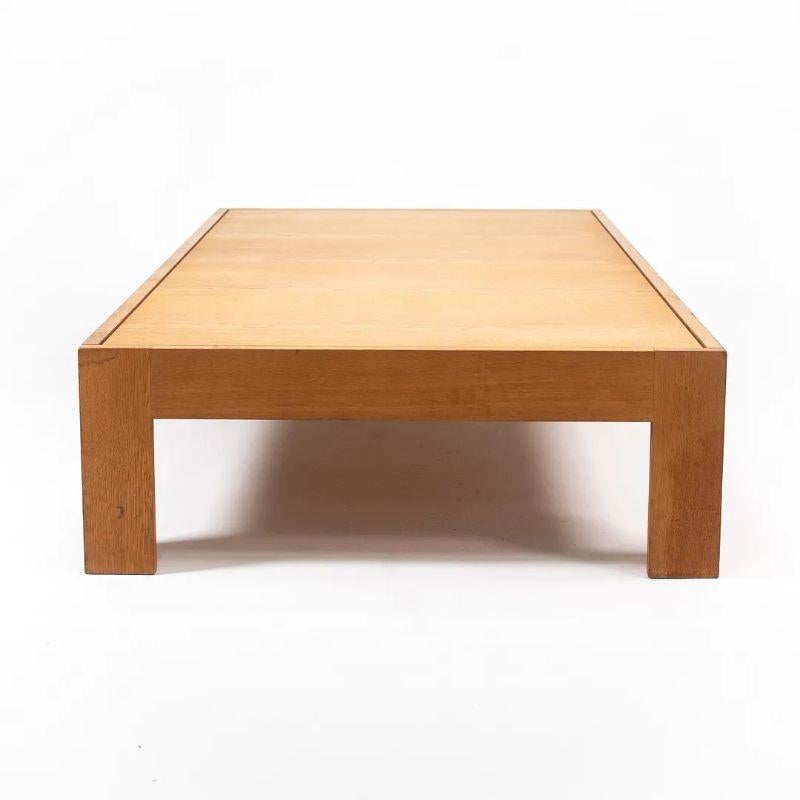 Danish White Oak Coffee Table designed by Tage Poulsen for CI Designs, C. 1975 For Sale