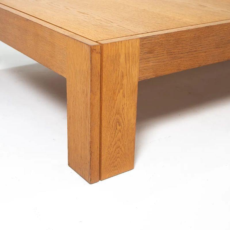 Late 20th Century White Oak Coffee Table designed by Tage Poulsen for CI Designs, C. 1975 For Sale
