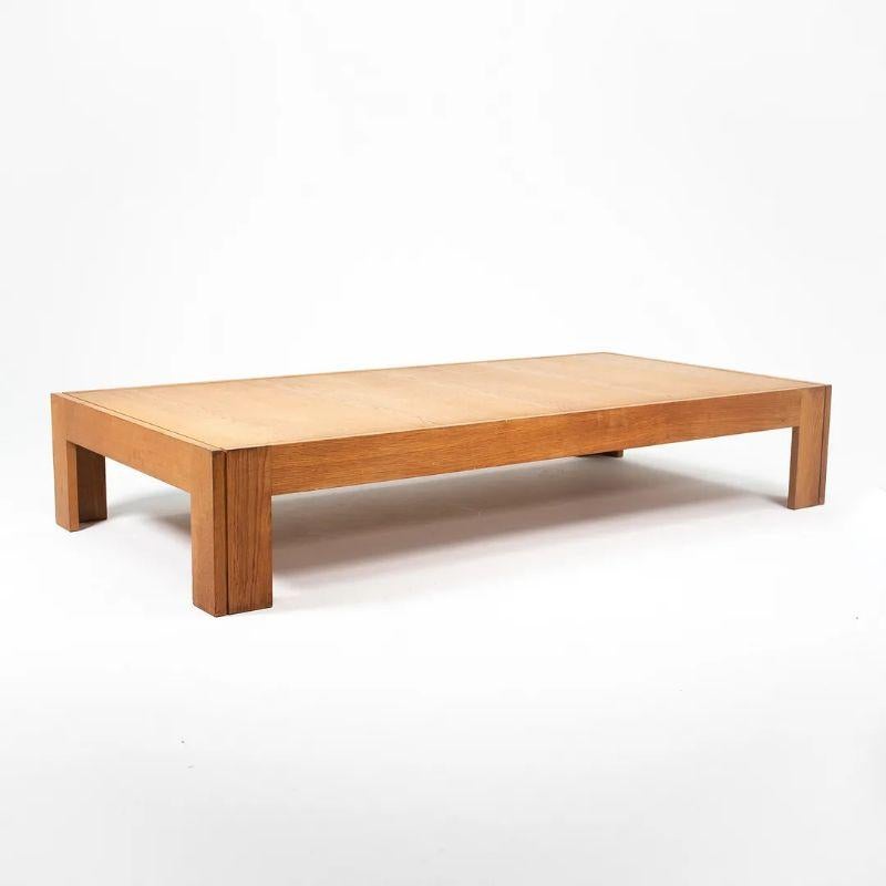 White Oak Coffee Table designed by Tage Poulsen for CI Designs, C. 1975 For Sale 1