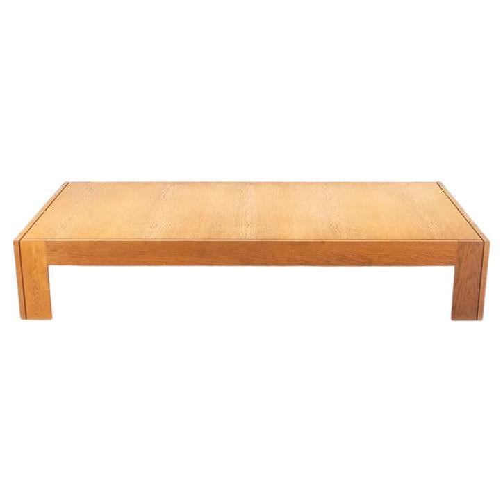 White Oak Coffee Table designed by Tage Poulsen for CI Designs, C. 1975 For Sale