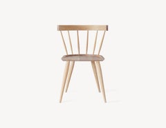 White Oak, Contemporary Windsor Dining Chair by Coolican & Company