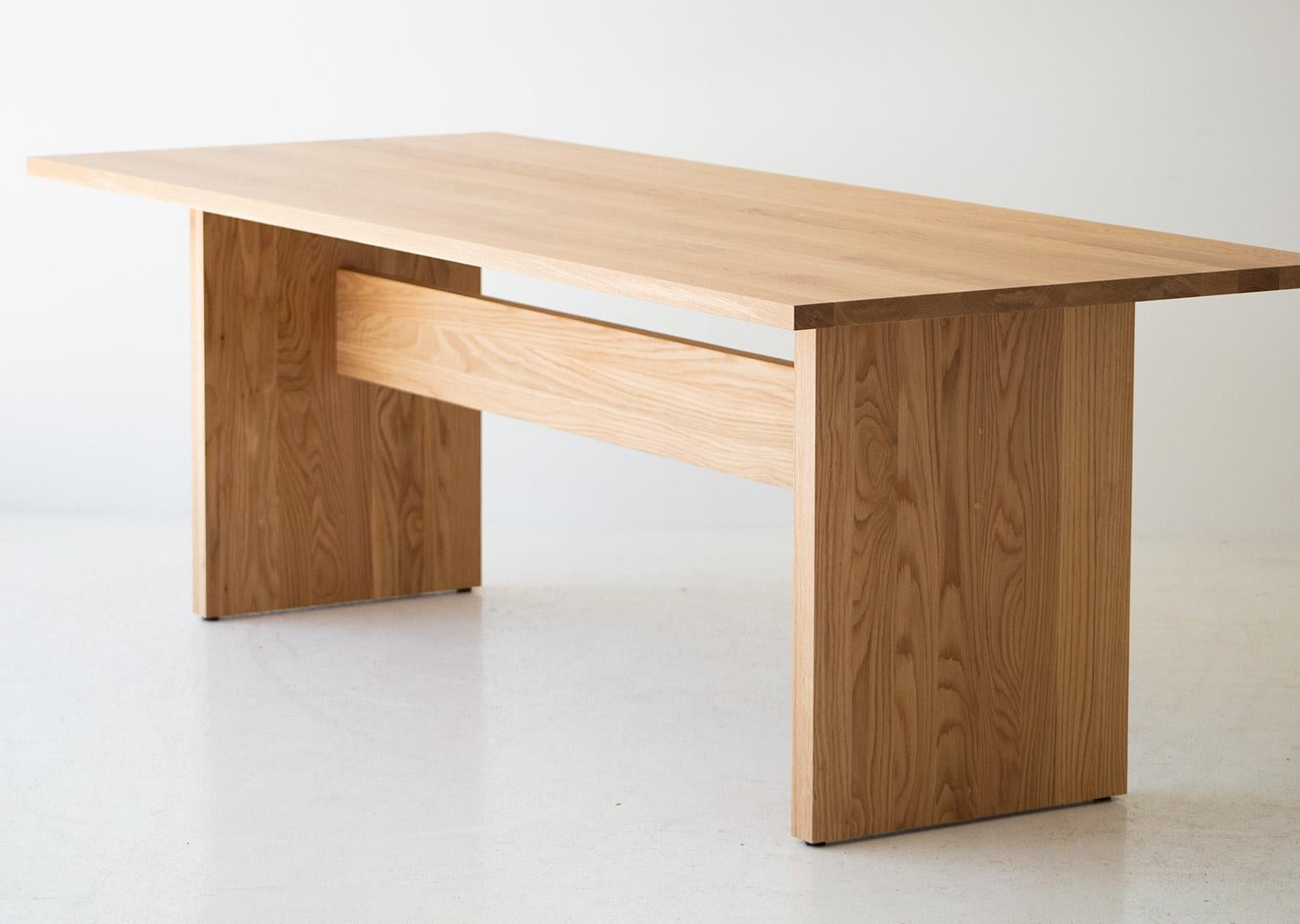 White Oak Dining Table, The Toko For Sale 4